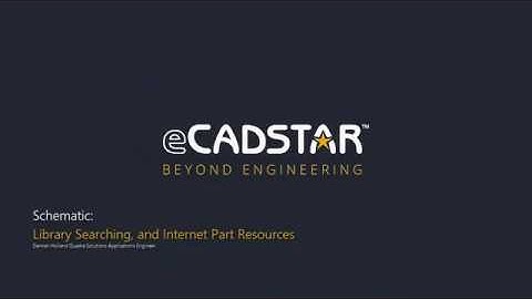 eCADSTAR - Schematic Library Searching and Internet Part Resources