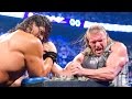 Triple h battles the great khali in indian broken glass arm wrestling match smackdown aug8 2008