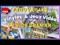 139  vide grenier live  beaucoup de jeux vidos de vinyles et de bandes dessines 