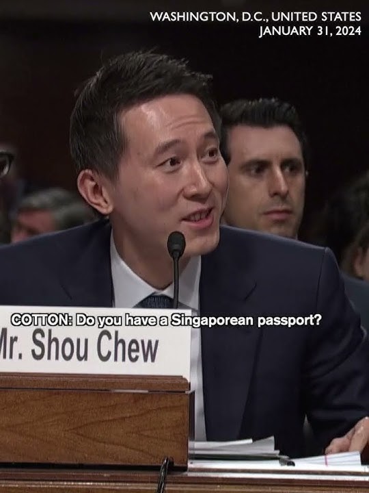 'Apakah Anda pernah menjadi anggota PKT?' - Senator AS bertanya kepada CEO TikTok Singapura