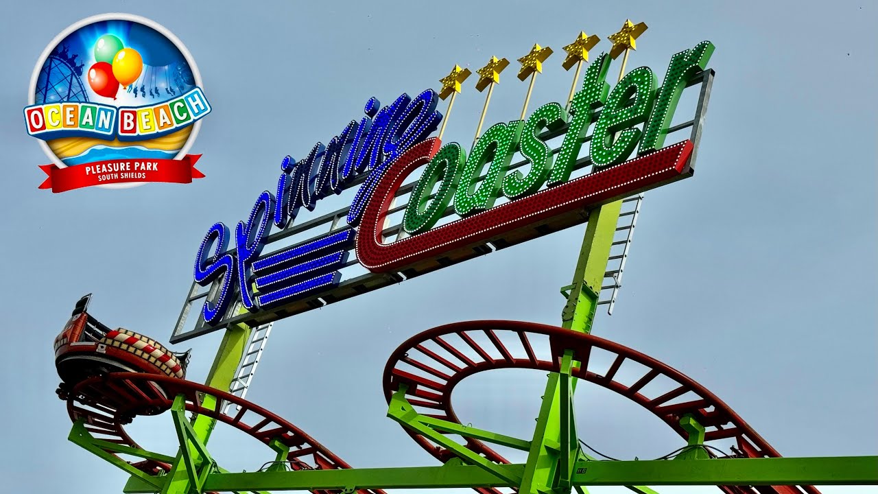 Ocean Beach Pleasure Park South Shields April 2024