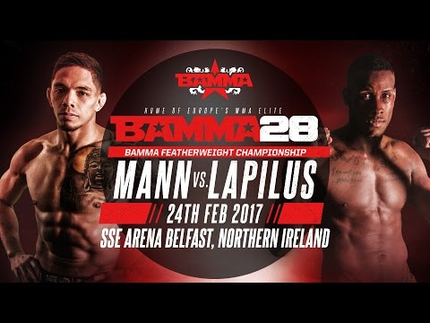 BAMMA 28: Ronnie Mann vs Damien Lapilus