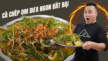 cách làm cá chép om dưa ngon tuyệt hảo