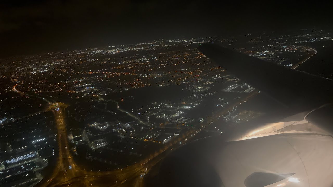 Lufthansa A321 loud takeoff from Dublin Airport 