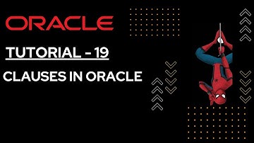 Tutorial- 19 Clauses in Oracle SET OPERATOR