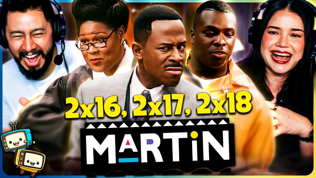 MARTIN (1993) 2x16, 2x17 & 2x18 Reaction! | First Time Watch | Martin Lawrence w/ Jaby Koay