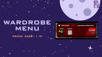 [Script FiveM] Wardrobe Menu