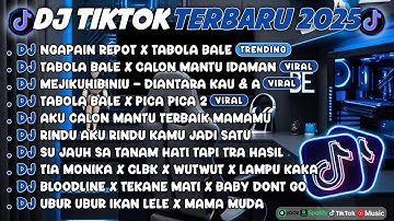 DJ TIKTOK TERBARU 2025🎵DJ NGAPAIN REPOT X TABOLA BALE🎵DJ TABOLA BALE X CALON MANTU IDAMAN FULL ALBUM