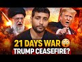 Israel vs Iran War Explained 🔥 | 21 Days War 😱 | Trump Ceasefire Plan? Israel Iran Full Story #iran