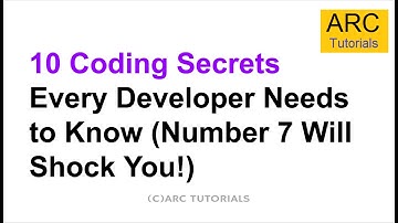 Top 10 Coding Secrets Every Developer Must Know | Expert Tips for Better Code