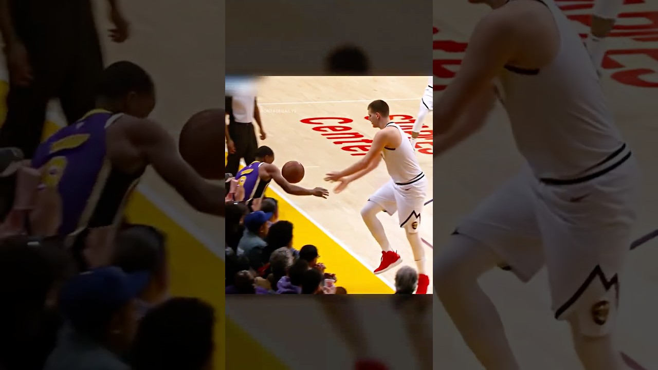 Jokic is TOO DISRESPECTFUL 😮‍💨 #shorts