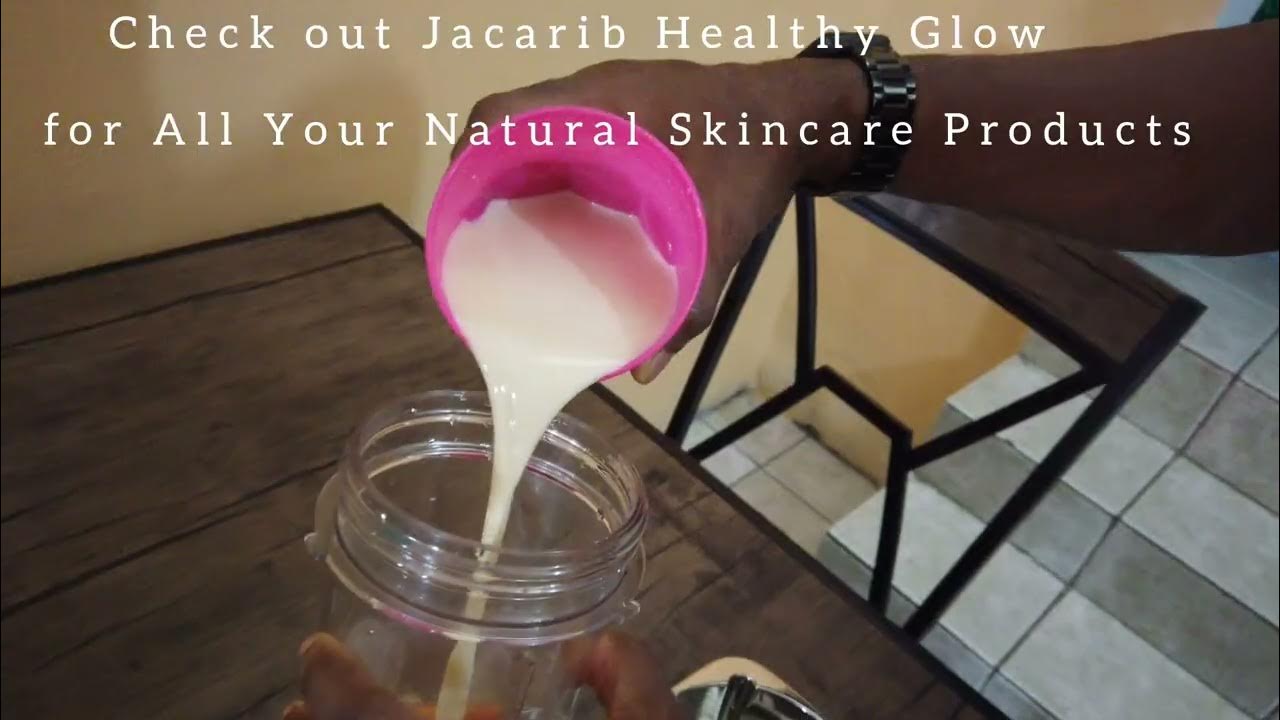 Jamaican dad makes Papaya Banana Protein ShakePapaya banana protein