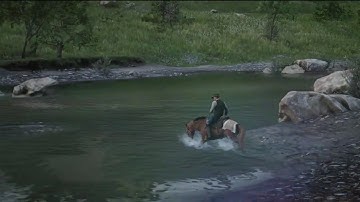 RDR2 ASMR Horseback Riding | Peaceful Red Dead Redemption 2 Ambience