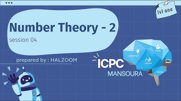 Level 1 : Session 4 | Number Theory 2