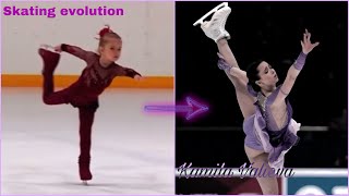 Kamila Valieva (камила Валиева) - Skating evolution (2010-2022)