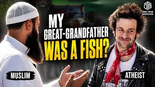 🔥Atheist REJECTS God, Until Muslim Asks Him ONE QUESTION About DNA🔥