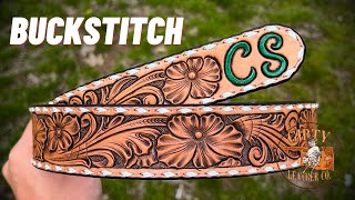 How to Buckstitch a Leather Belt