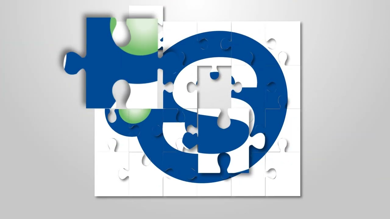 Logo Revealed Through Puzzle by MotionBee