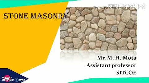 Stone Masonry