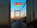 New York City CLIPS | Exploring RFK Bridge at Sunrise 🔥 #drivingnewyork #drivingdowntown