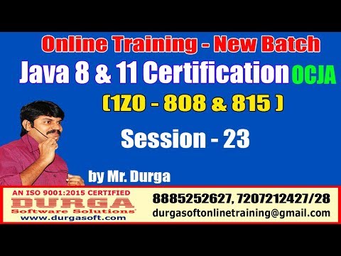 Java Certification 8
