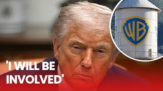 Thumbnail for Trump SLAMS CNN when questioned on Warner Bros. merger