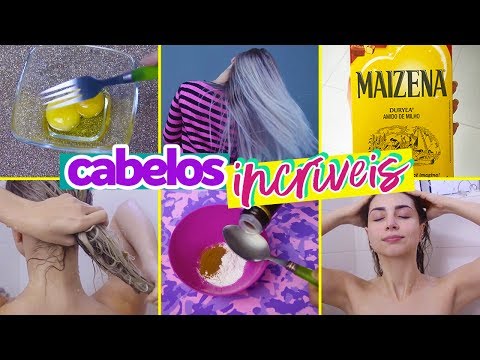 Vídeo: Máscaras Naturais Para O Seu Cabelo