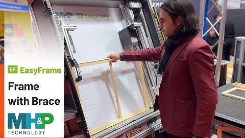 Frame Assembly Machine with Brace | MHP EasyFrame