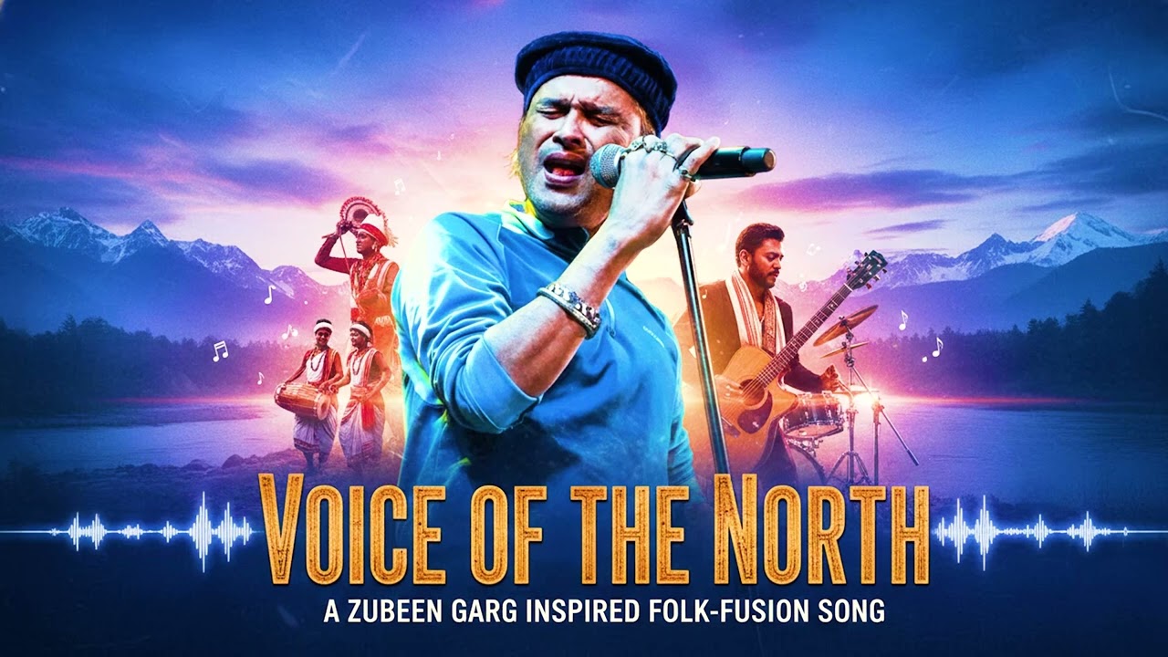 Voice of the North East I A Zubeen Garg Inspired Folk-Fusion Song I Bengali song