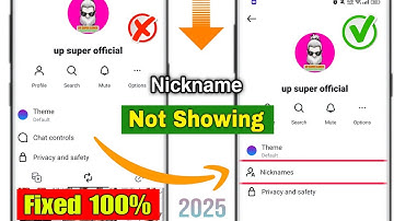 😢 How to Fix Instagram Chat Nickname Option Not Showing 2025 | Instagram Nickname Option Not Showing
