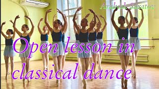 Open Lesson In Classical Dance, Regional Methodical Section On Choreography. Arabesk Saratov.