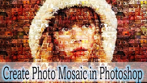 How to Create Photo Mosaic in Photoshop with very simple steps.