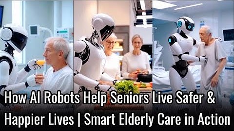 Hoe AI-robots senioren helpen veiliger en gelukkiger te leven | Slimme ouderenzorg in actie