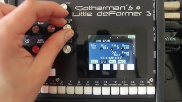 How to heavy stereo glitch W. insert fx on Gotharman