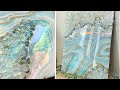 Opal geode resin wall art epoxy resin art for beginners