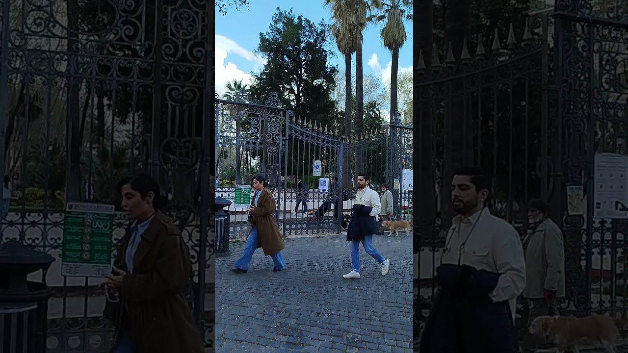 Street view Rome, Italy  रोम शहर, इटली 2 