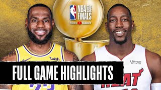 LAKERS at HEAT | FULL GAME HIGHLIGHTS | October 11, 2020