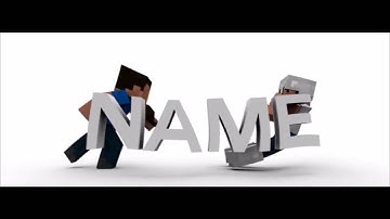 FREE PVP MINECRAFT INTRO TEMPLATE [ C4D , AE ] | IT #129