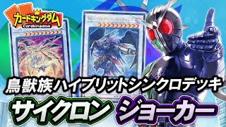 【遊戯王】懐かしの鳥獣族ハイブリットデッキ『サイクロンジョーカー』で対戦！！