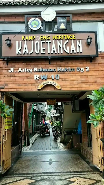 Hidden gem ala retro di kampung tertua sejak abad 13 di Kota Malang!!! #malang #travel #trending