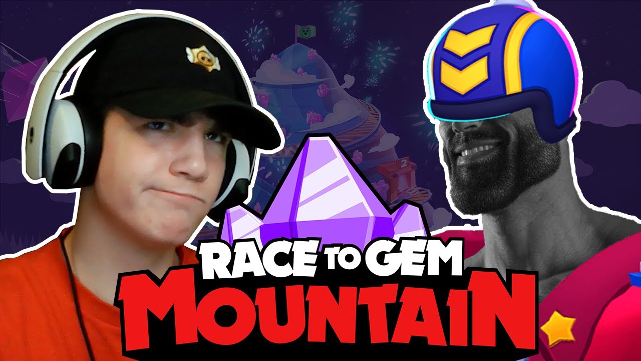 Hardest BRAWL STARS CHALLENGE Ever? #RacetoGemMountain
