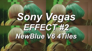 Sony Vegas| Effect #2 | 4 Tiles