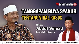 Tanggapan Buya Syakur Soal Kasus Ceramah Ustadz Abdul Somad Yang Sedang Viral