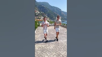 Thumbnail of Irish Dancing to TARENTELLA on the Amalfi Coast! #dance