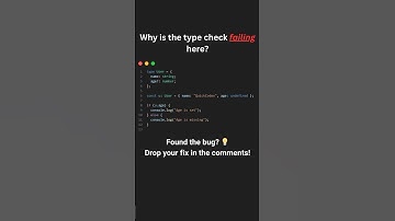 TypeScript Let You Down Here! 😤 | Can You Spot the Bug? #shorts #typescript #javascript  #coding