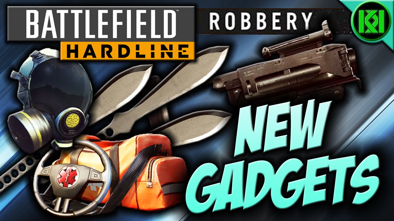 ROBBERY DLC NEW GADGETS: Throwing Knives, Gas Launcher, FR