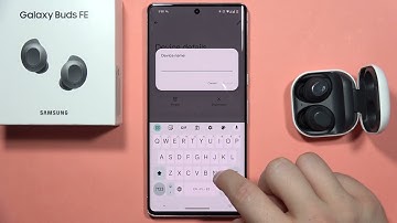 Rename SAMSUNG Galaxy Buds FE - Change Device Name #earbuds