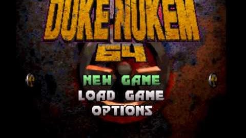 Duke Nukem 64 (Nintendo 64) Ecran titre / Title screen