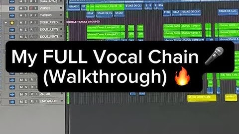 Logic Pro X Vocal Chain 🎤 | My Exact Mixing Setup for Pro EDM Vocals 🔥