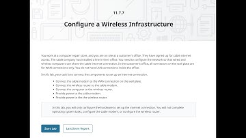 CompTIA TESTOUT PC PRO LAB 11.7.7 Configure a Wireless Infrastructure